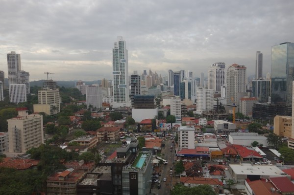 Panama City, cityscape, highrises, rooftops, Cruiser Casa view