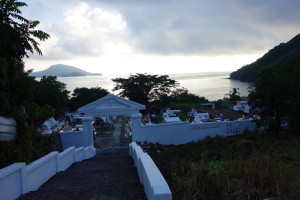 Cemetery on Taboga Island