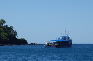 Cebaco Bay Sportfishing Club fuel and party boat