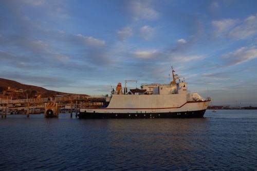 Guaymas to Sta. Rosalia ferry