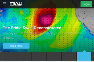 The swell, often 20 feet tall every 20 seconds, is getting them cranked in Hawail, but it, or similar swells, can affect coasts thousands of miles away. 