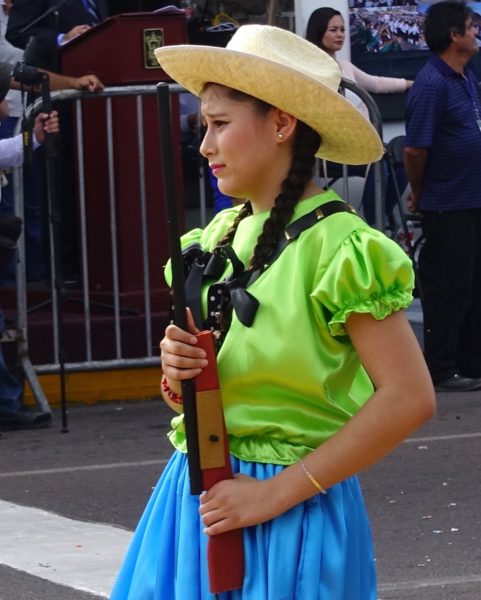 Throughout Mexico, school children dress in honor of revolutionaries for this holiday.