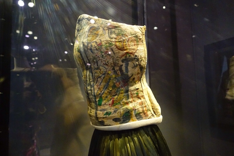 Frida Kahlo decorated corset